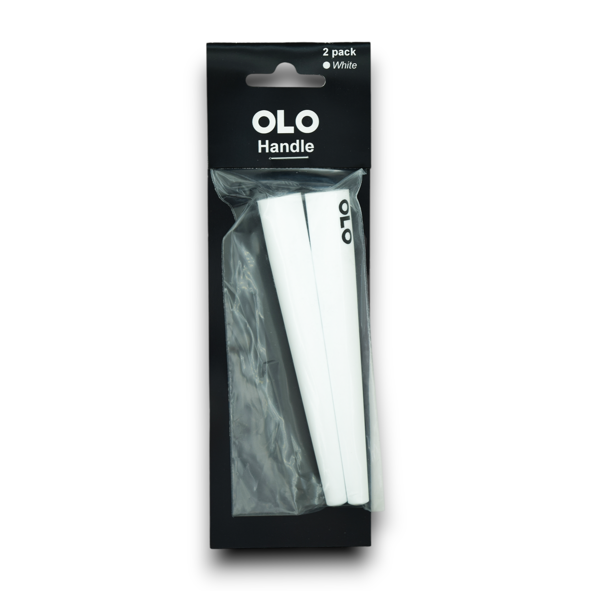 Olo Brush Marker - Handle 2PK (white)